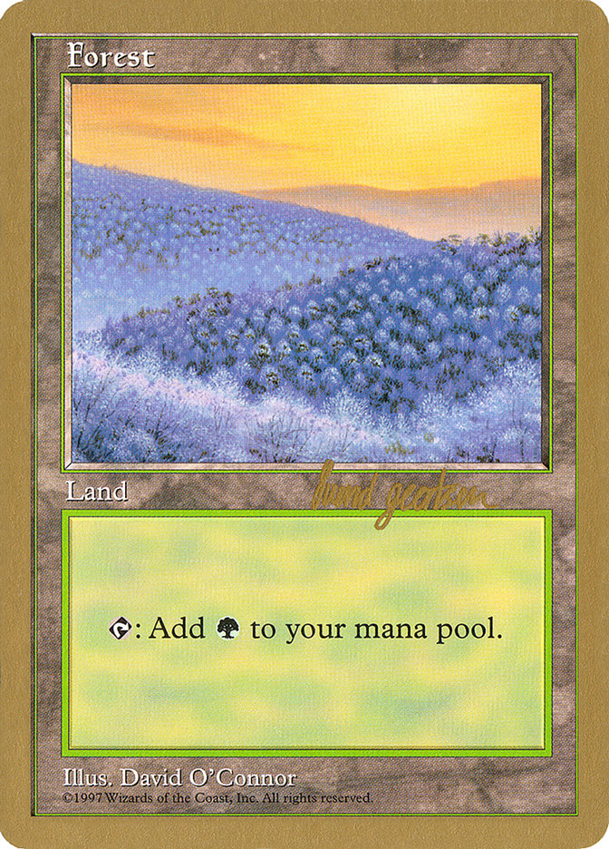 Forest (sg449) (Svend Geertsen) [World Championship Decks 1997] | Good Games Cannington