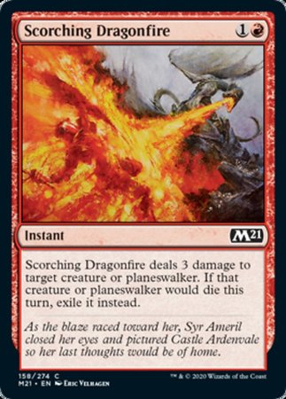 Scorching Dragonfire [Core Set 2021] | Good Games Cannington
