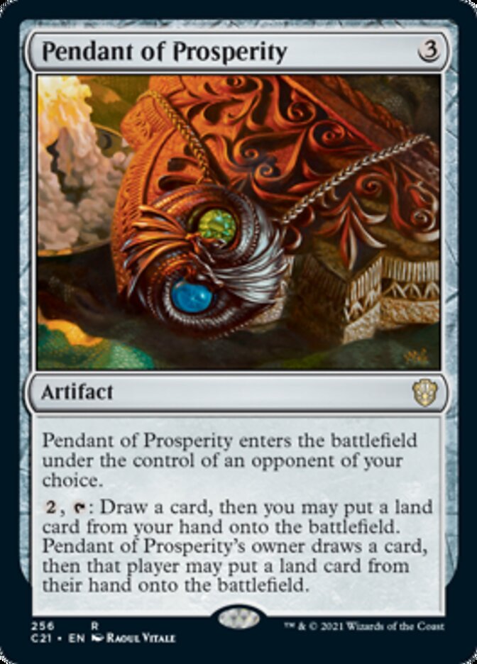 Pendant of Prosperity [Commander 2021] | Good Games Cannington
