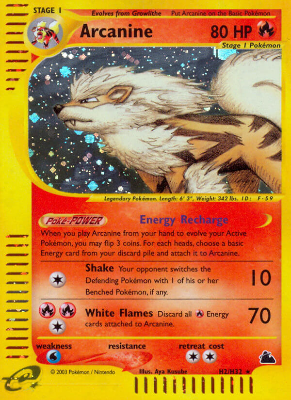 Arcanine (H2/H32) [Skyridge] | Good Games Cannington