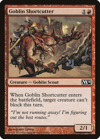 Goblin Shortcutter [Magic 2014] | Good Games Cannington
