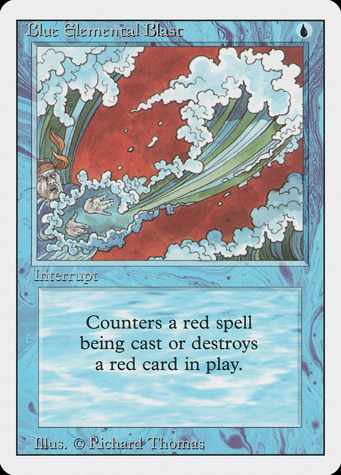 Blue Elemental Blast [Revised Edition] | Good Games Cannington