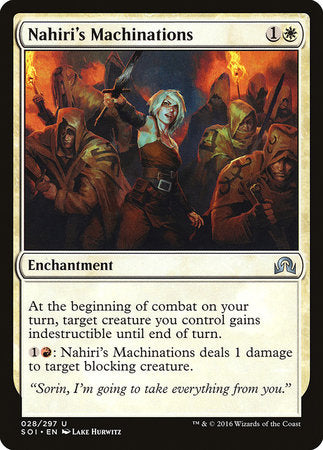 Nahiri's Machinations [Shadows over Innistrad] | Good Games Cannington