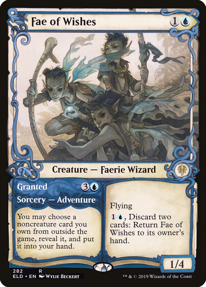 Fae of Wishes // Granted (Showcase) [Throne of Eldraine] | Good Games Cannington
