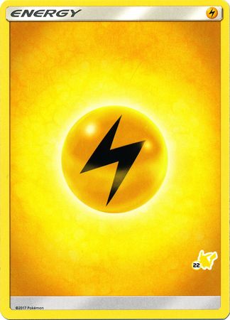 Lightning Energy (Pikachu Stamp #22) [Battle Academy 2020] | Good Games Cannington