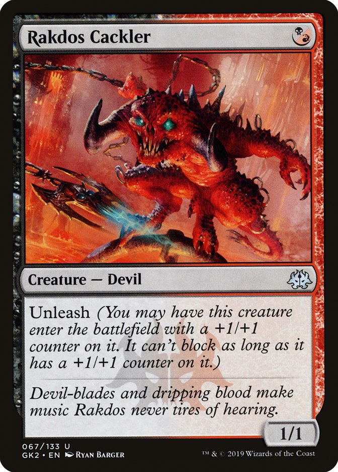 Rakdos Cackler [Ravnica Allegiance Guild Kit] | Good Games Cannington