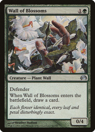 Wall of Blossoms [Planechase 2012] | Good Games Cannington