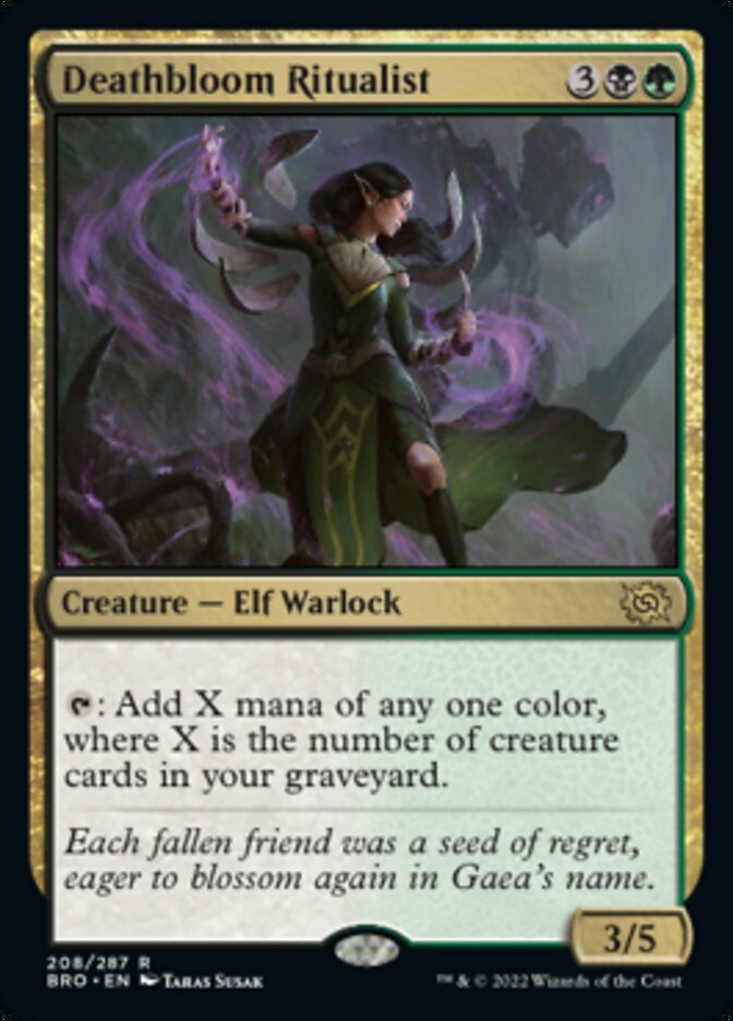 Deathbloom Ritualist [The Brothers' War] | Good Games Cannington