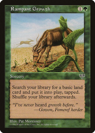 Rampant Growth [Mirage] | Good Games Cannington