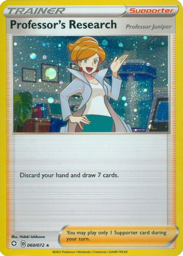 Professor's Research (060/072) (Cosmos Holo) (Theme Deck Exclusive) [Sword & Shield: Shining Fates] | Good Games Cannington