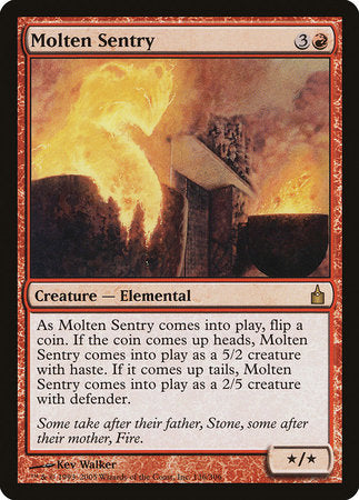 Molten Sentry [Ravnica: City of Guilds] | Good Games Cannington