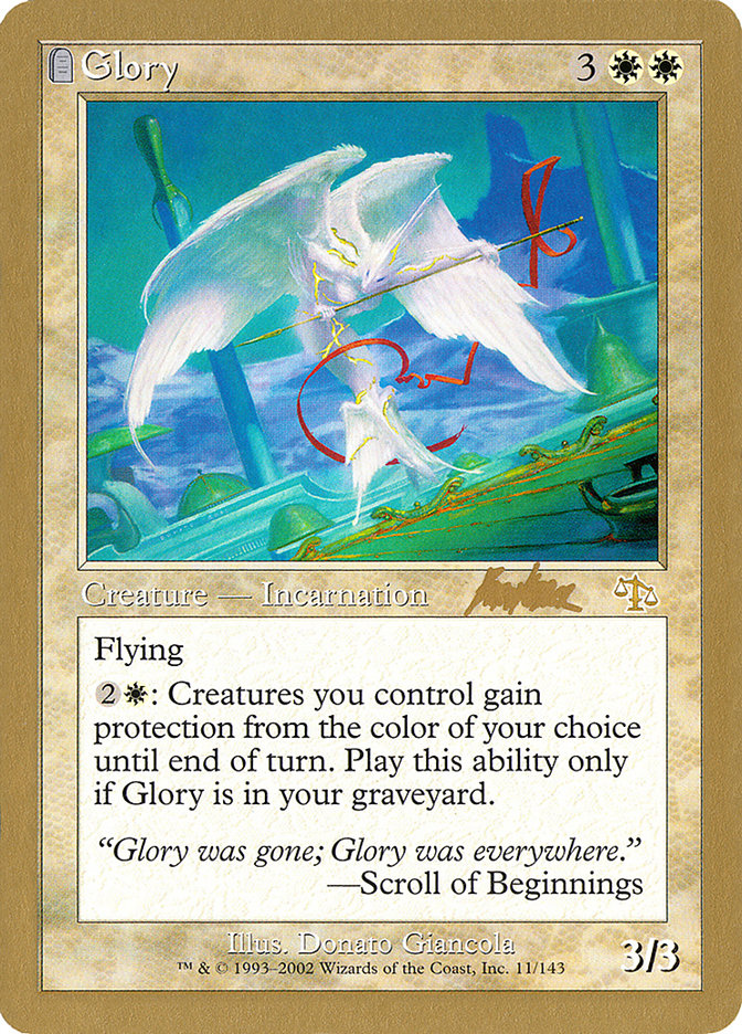Glory (Brian Kibler) [World Championship Decks 2002] | Good Games Cannington