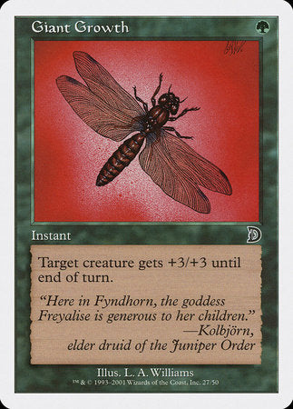 Giant Growth [Deckmasters] | Good Games Cannington
