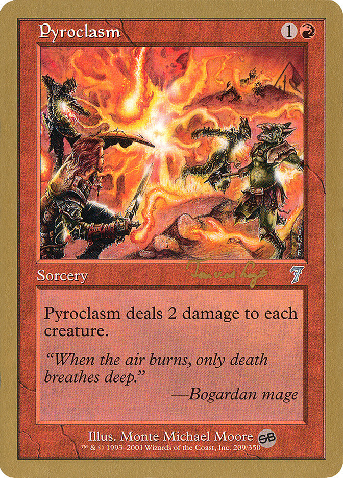 Pyroclasm (Tom van de Logt) (SB) [World Championship Decks 2001] | Good Games Cannington