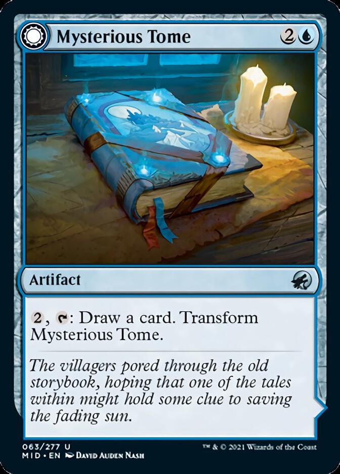Mysterious Tome // Chilling Chronicle [Innistrad: Midnight Hunt] | Good Games Cannington