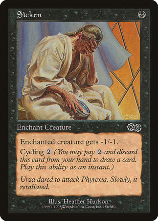 Sicken [Urza's Saga] | Good Games Cannington
