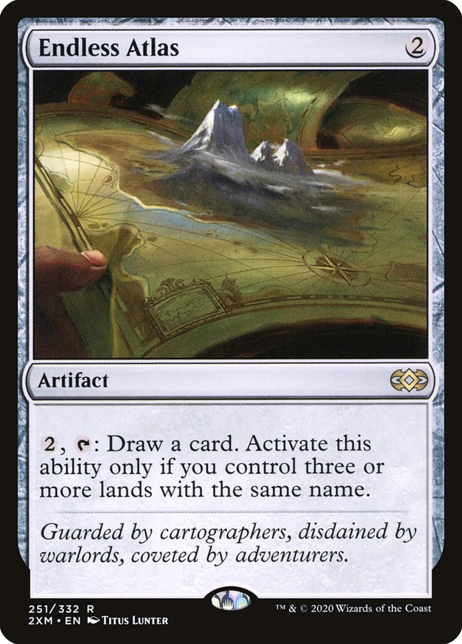 Endless Atlas [Double Masters] | Good Games Cannington