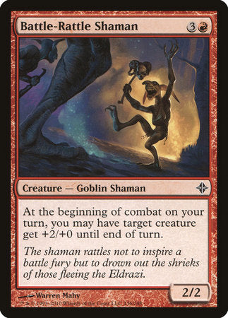 Battle-Rattle Shaman [Rise of the Eldrazi] | Good Games Cannington