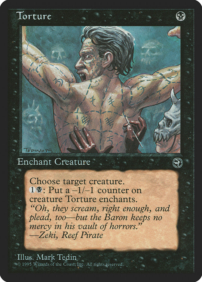 Torture (Zeki Flavor Text) [Homelands] | Good Games Cannington