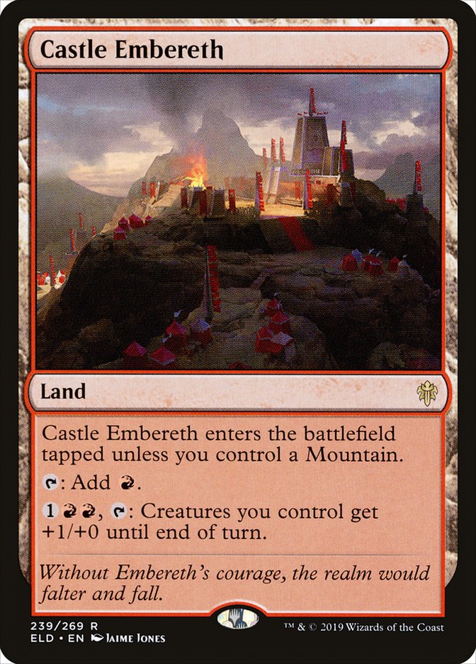 Castle Embereth [Throne of Eldraine] | Good Games Cannington