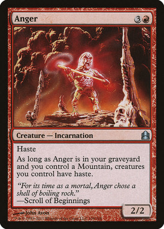 Anger [Commander 2011] | Good Games Cannington