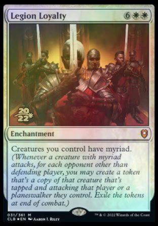 Legion Loyalty [Commander Legends: Battle for Baldur's Gate Prerelease Promos] | Good Games Cannington