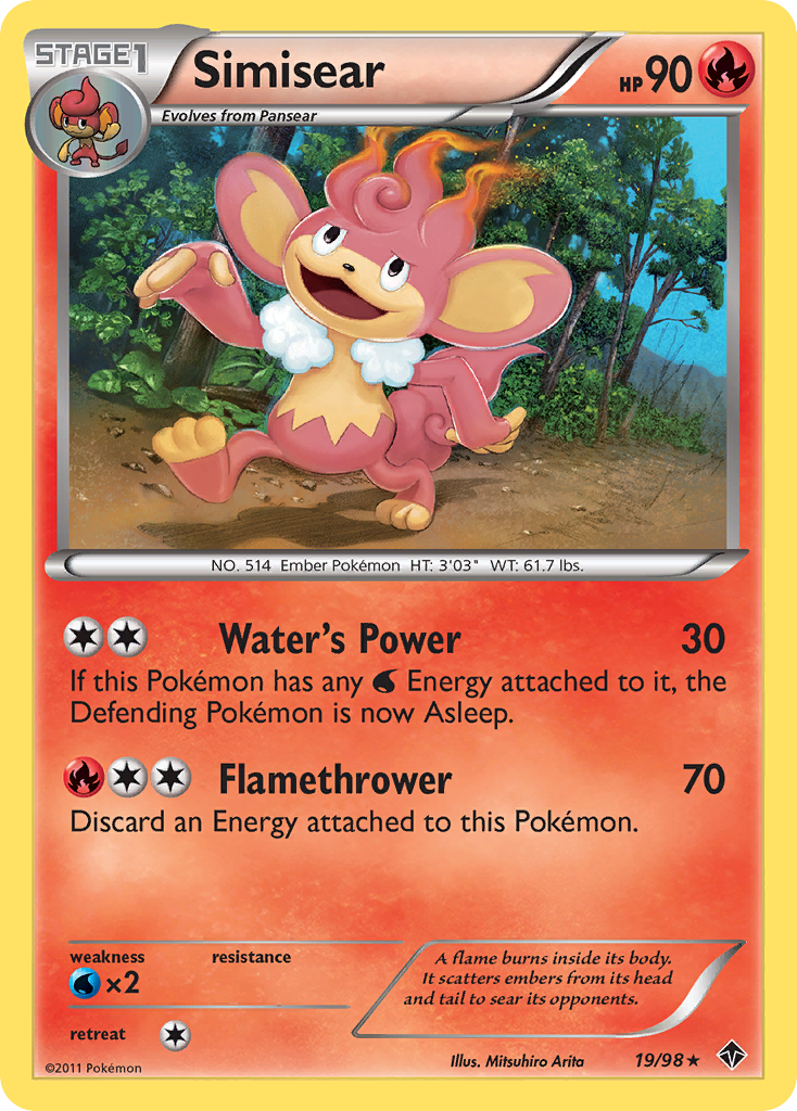 Simisear (19/98) [Black & White: Emerging Powers] | Good Games Cannington