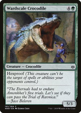 Wardscale Crocodile [War of the Spark] | Good Games Cannington