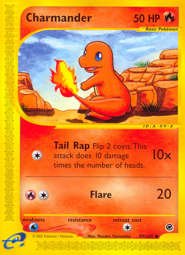 Charmander (97/165) [Expedition: Base Set] | Good Games Cannington