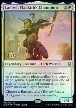 Lae'zel, Vlaakith's Champion [Commander Legends: Battle for Baldur's Gate Prerelease Promos] | Good Games Cannington