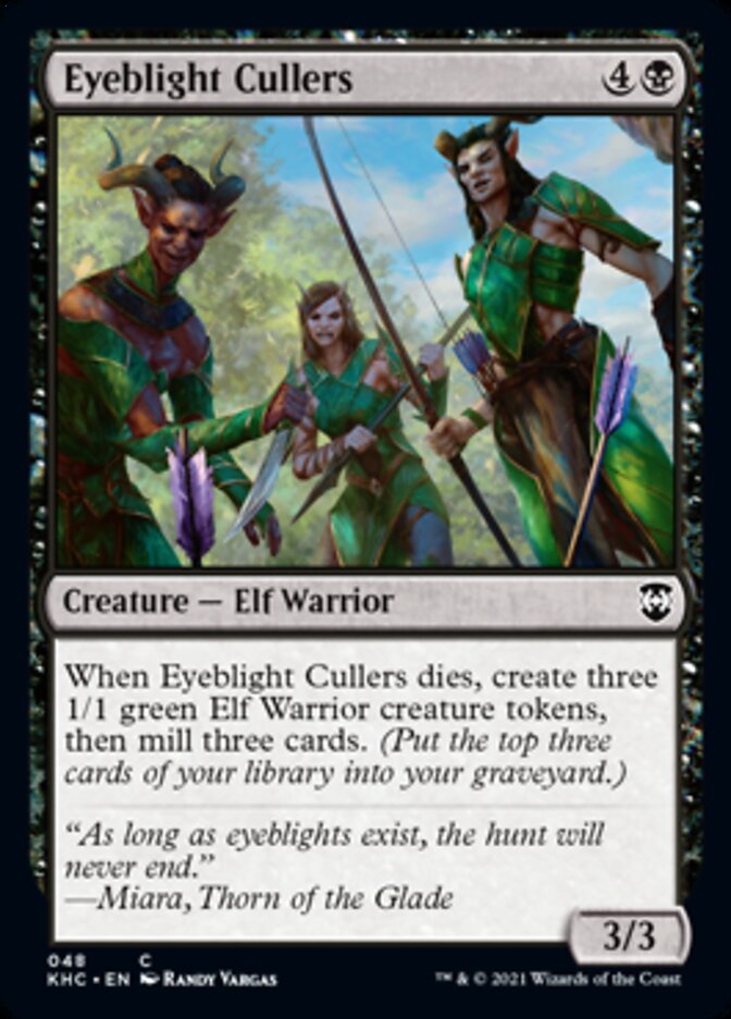 Eyeblight Cullers [Kaldheim Commander] | Good Games Cannington