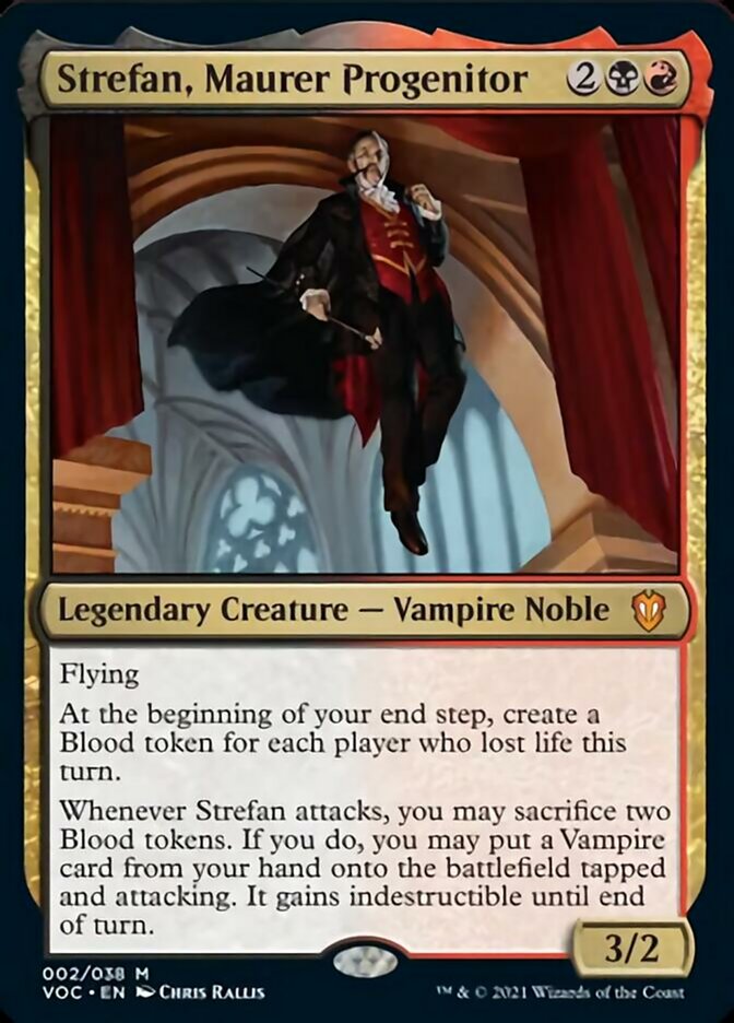 Strefan, Maurer Progenitor [Innistrad: Crimson Vow Commander] | Good Games Cannington