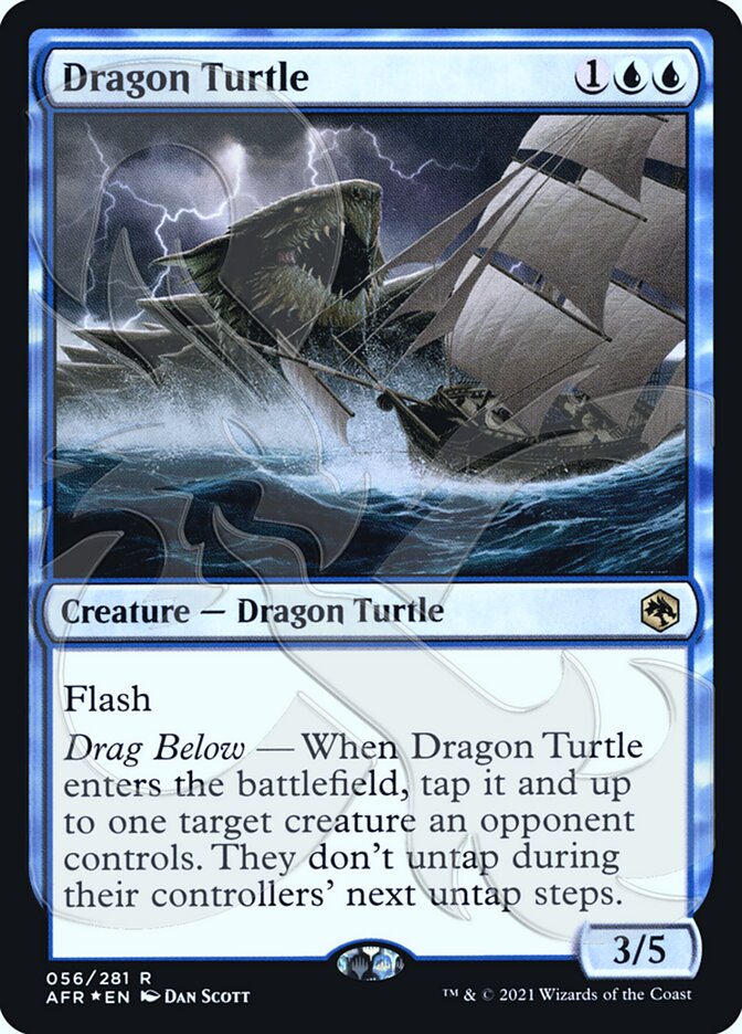 Dragon Turtle (Ampersand Promo) [Dungeons & Dragons: Adventures in the Forgotten Realms Promos] | Good Games Cannington