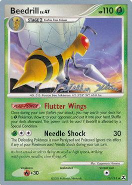 Beedrill LV.47 (15/111) (Luxdrill - Stephen Silvestro) [World Championships 2009] | Good Games Cannington