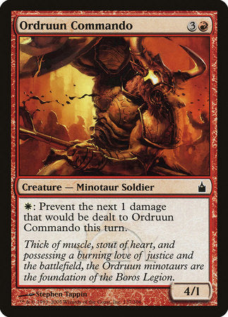 Ordruun Commando [Ravnica: City of Guilds] | Good Games Cannington