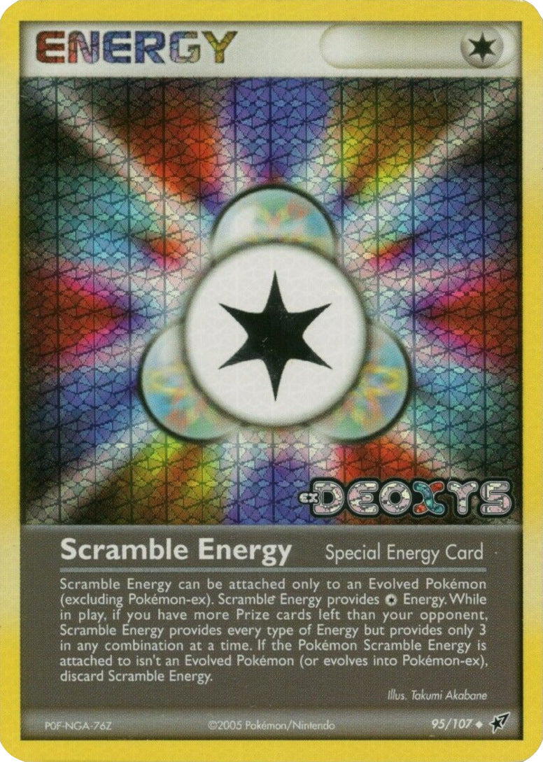 Scramble Energy (95/107) (Stamped) [EX: Deoxys] | Good Games Cannington
