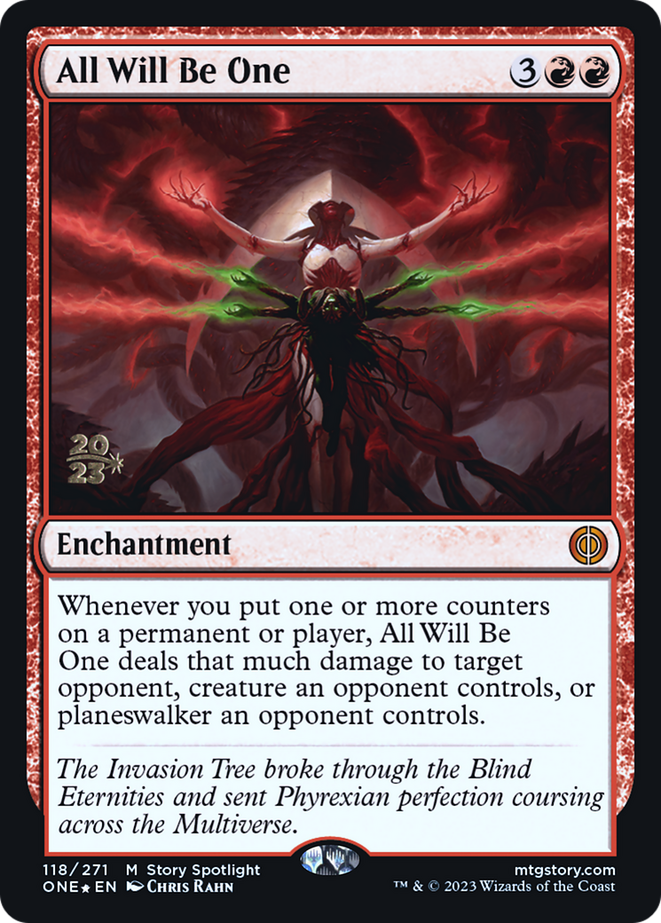 All Will Be One [Phyrexia: All Will Be One Prerelease Promos] | Good Games Cannington