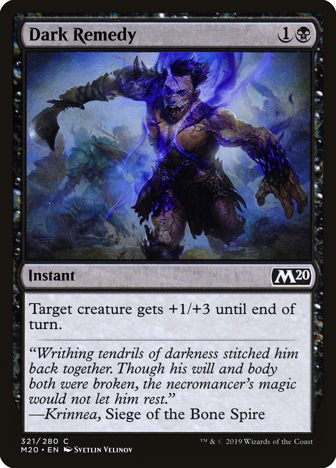 Dark Remedy [Core Set 2020] | Good Games Cannington