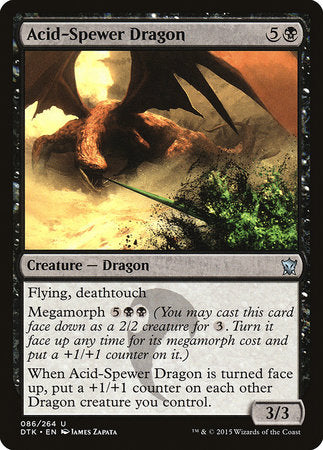 Acid-Spewer Dragon [Dragons of Tarkir] | Good Games Cannington