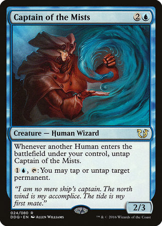 Captain of the Mists [Duel Decks: Blessed vs. Cursed] | Good Games Cannington