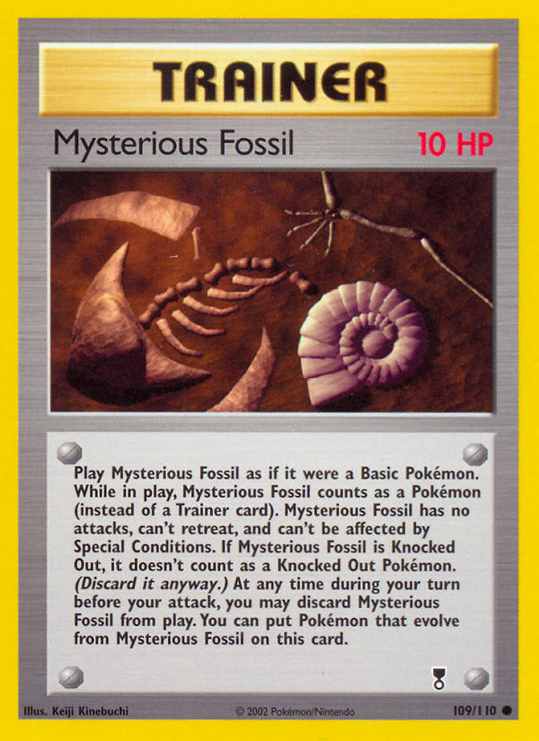 Mysterious Fossil (109/110) [Legendary Collection] | Good Games Cannington
