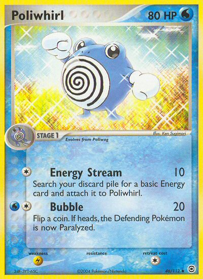 Poliwhirl (46/112) [EX: FireRed & LeafGreen] | Good Games Cannington