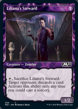 Liliana's Steward (Showcase) [Core Set 2021] | Good Games Cannington