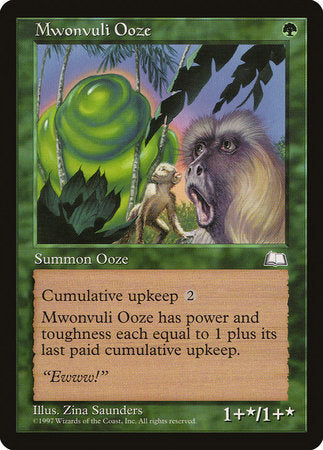 Mwonvuli Ooze [Weatherlight] | Good Games Cannington