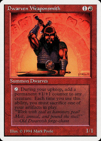 Dwarven Weaponsmith [Summer Magic / Edgar] | Good Games Cannington