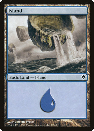 Island (237a) [Zendikar] | Good Games Cannington