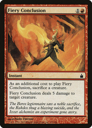 Fiery Conclusion [Ravnica: City of Guilds] | Good Games Cannington