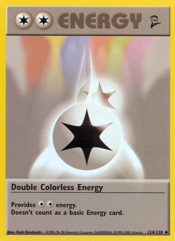 Double Colorless Energy (124/130) [Base Set 2] | Good Games Cannington