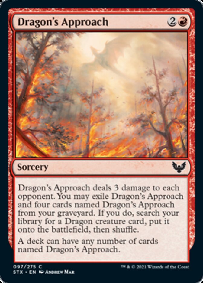 Dragon's Approach [Strixhaven: School of Mages] | Good Games Cannington