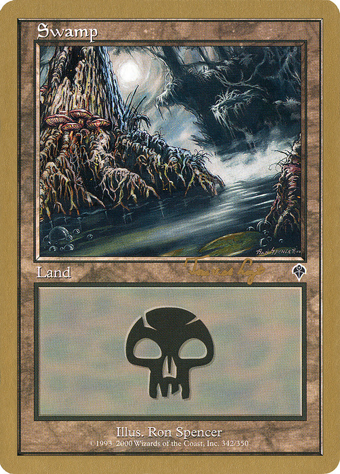 Swamp (tvdl342) (Tom van de Logt) [World Championship Decks 2001] | Good Games Cannington